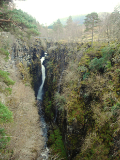 Corrieshalloch Gorge e Falls of Measach